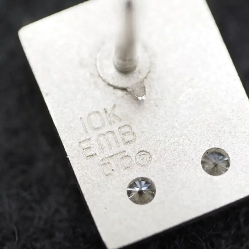 10k Gold + Diamond O.C. Tanner Wickes Pin 3 grams Vintage